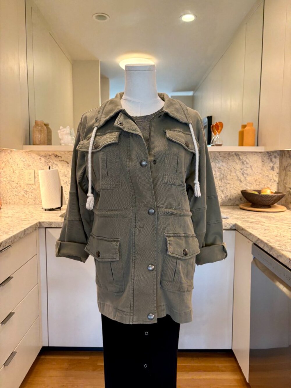 VICI Olive Green Utility Jacket